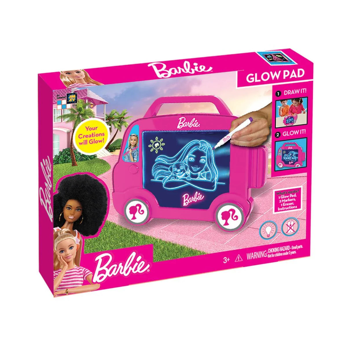 Barbie Tegnetavle - Glow Pad