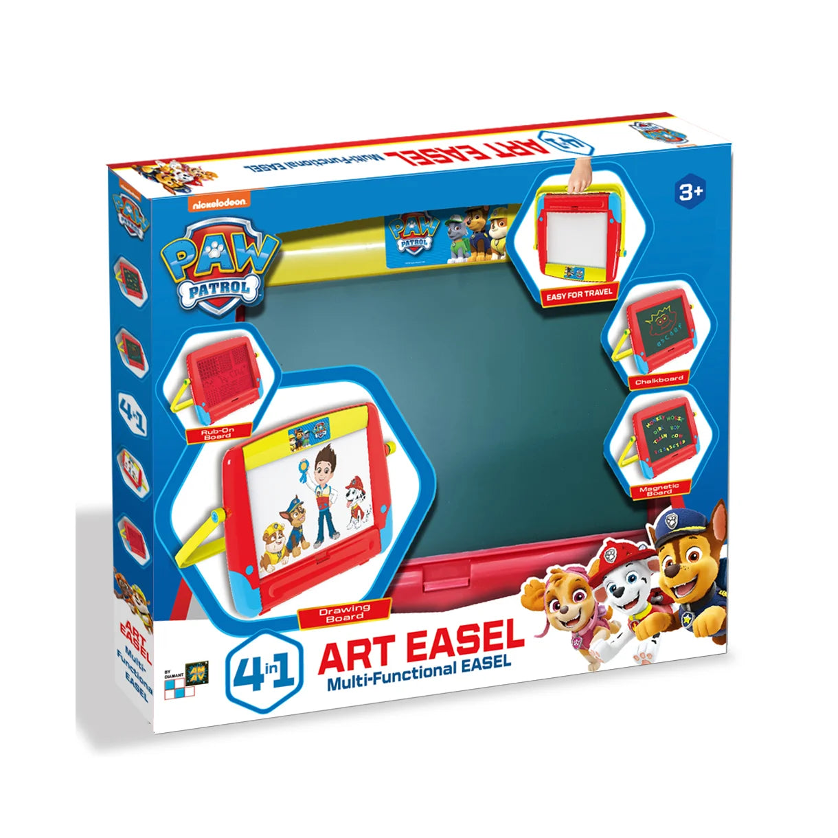 Paw Patrol Staffeli og tegnetavle - 4 in 1 Art Easel