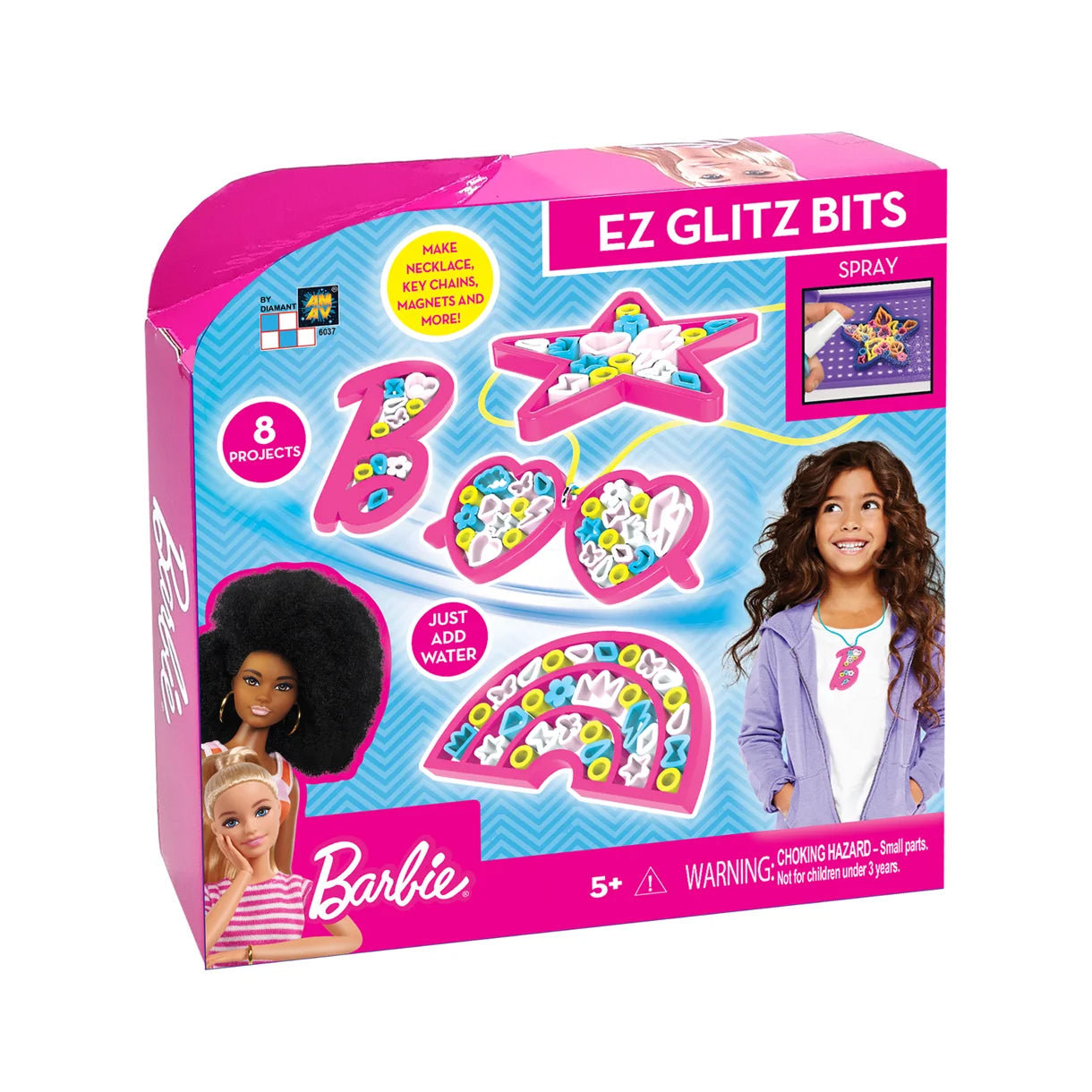 Barbie Smykker og nøgleringe - EZ Glitz Bits