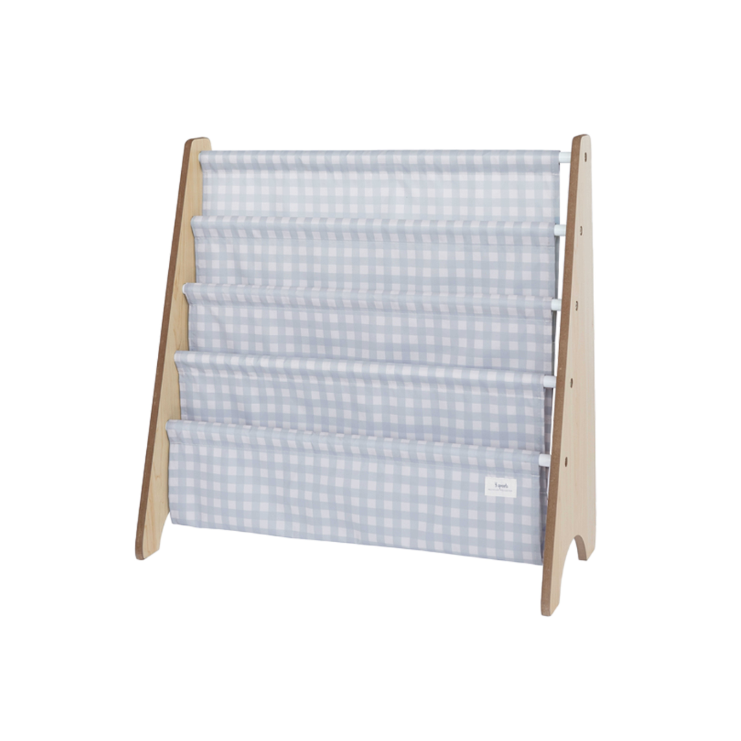 3 Sprouts Bogreol, Gingham beige (Copy)