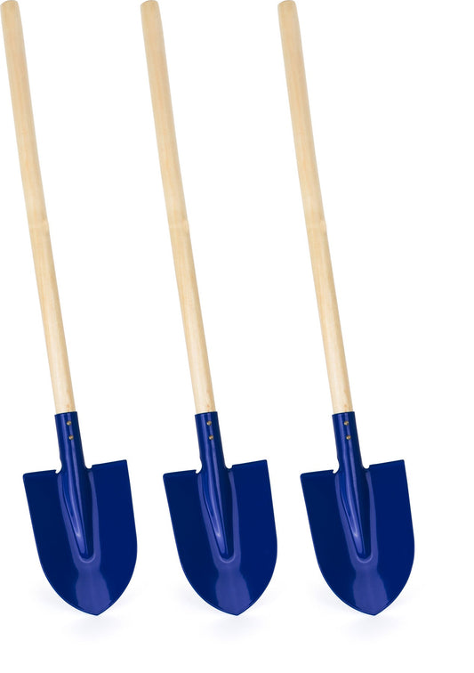 Shovels 3-Pack, blue