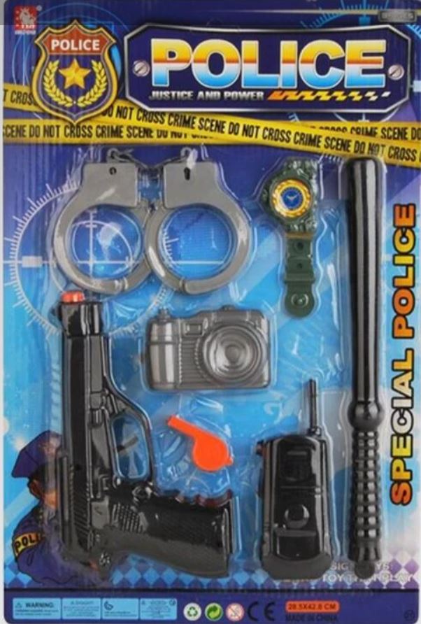 Politi Legesæt – Special Police Udstyr (7 dele)